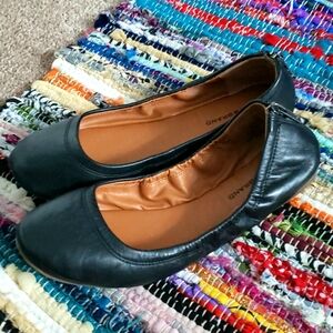 Lucky brand leather ballet flats sz 8M
